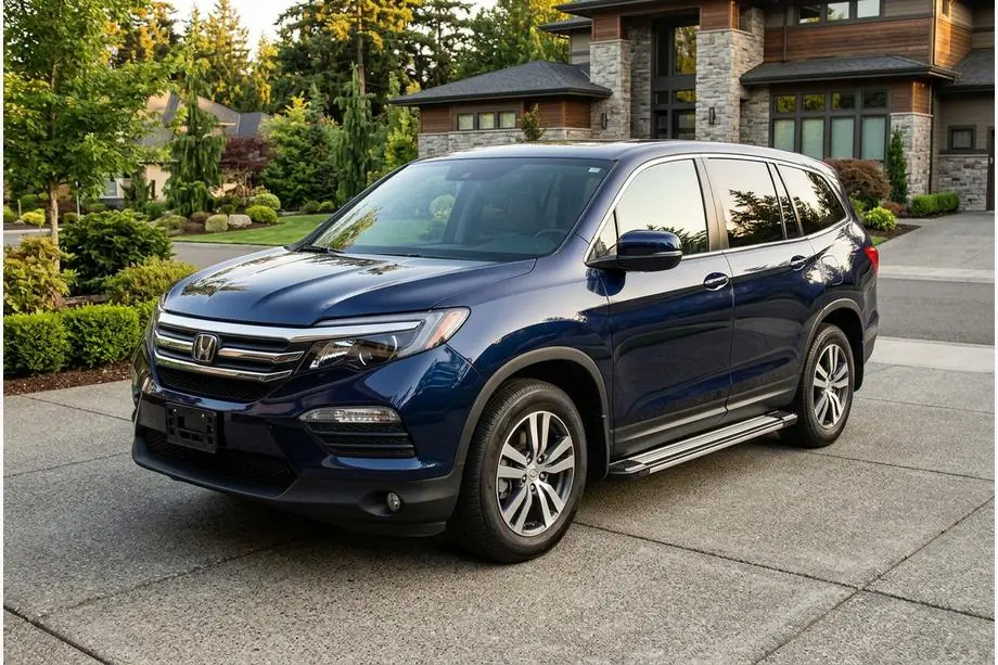 Honda Pilot 2015–2022 Sidetrin Rainbow (2 stk., aluminium) Image