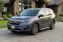 Honda Pilot 2015–2022 Sidetrin Allmond Grey (2 stk., aluminium) foto 1