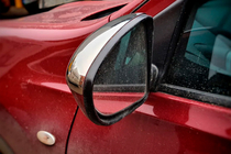 Nissan Qashqai 2007–2010 Krom spejldæksler til sidespejle (2 stk., stål) foto 8