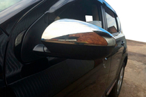 Nissan Qashqai 2007–2010 Krom spejldæksler til sidespejle (2 stk., stål) foto 5