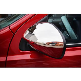 Krom spejldæksler til sidespejle (2 stk., stål) Nissan Qashqai 2007–2010 foto 1