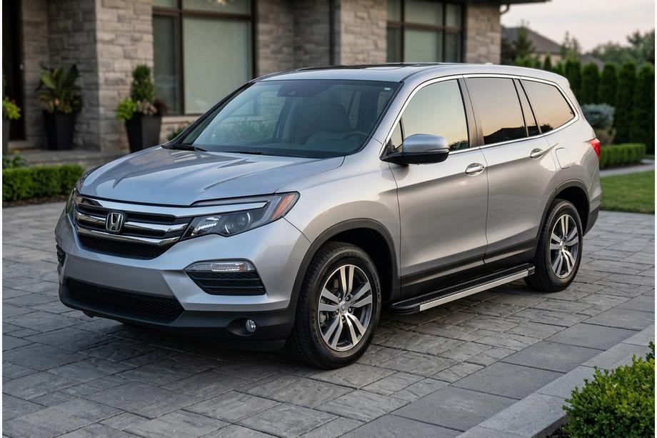 Honda Pilot 2015–2022 Maya sidetrin (2 stk., aluminium) Image