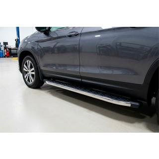 BlackLine sidetrin (2 stk., aluminium) foto 1