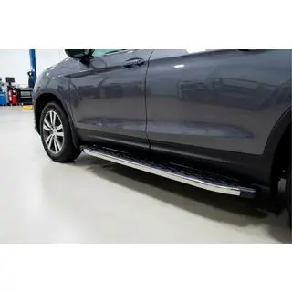 BlackLine sidetrin (2 stk., aluminium)