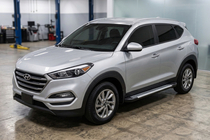 Hyundai Tucson TL 2016–2021 Sidetrin Line (2 stk., aluminium) foto 1