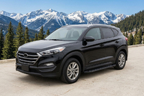 Hyundai Tucson TL 2016–2021 Sidetrin RedLine Black (2 stk.) foto 1
