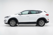 Hyundai Tucson TL 2016–2021 BlackLine sidetrin (2 stk., aluminium) foto 1