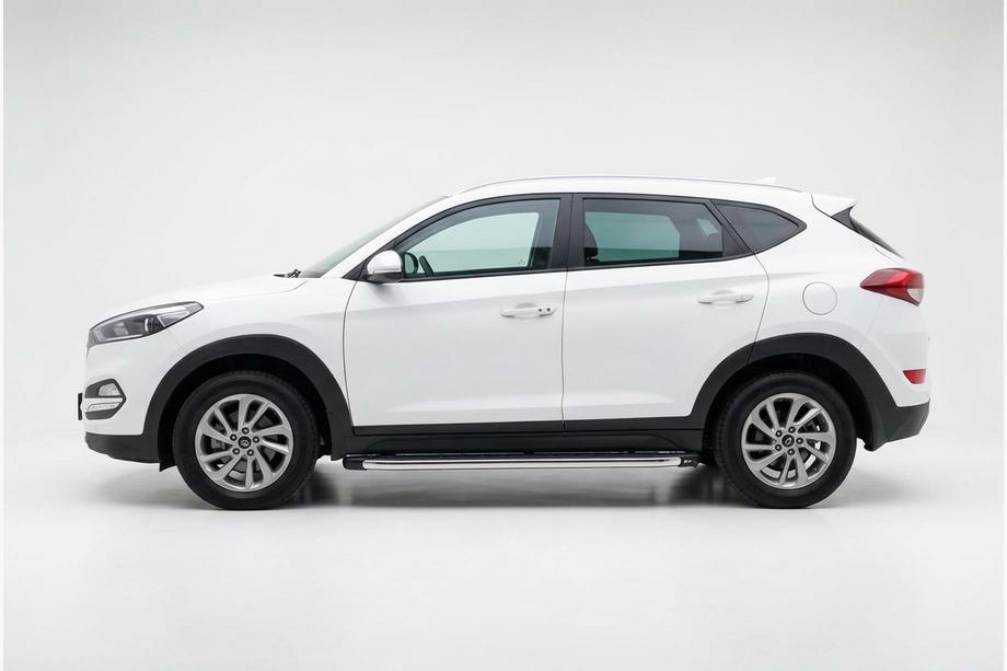 Hyundai Tucson TL 2016–2021 BlackLine sidetrin (2 stk., aluminium) Image