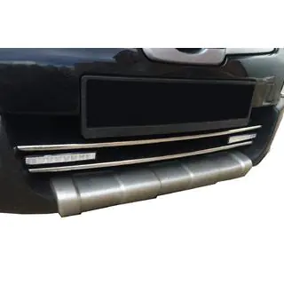 Kromlister til nederste kølergrill (2 stk., rustfrit stål) Nissan Qashqai 2007–2010 foto 1