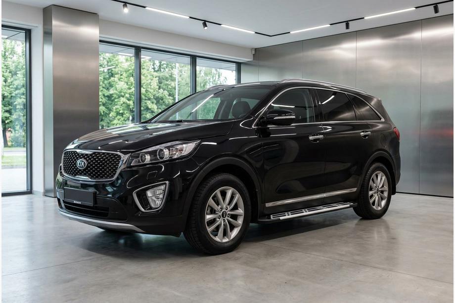 Kia Sorento III UM 2014–2020 Sunrise sidetrin (2 stk., aluminium) Image