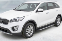 Kia Sorento III UM 2014–2020 Duru sidetrin (2 stk., aluminium) foto 1