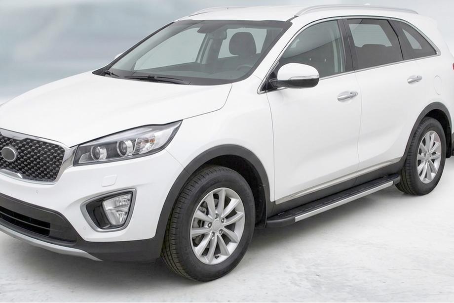 Kia Sorento III UM 2014–2020 Duru sidetrin (2 stk., aluminium) Image