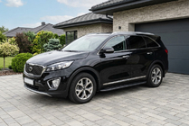 Kia Sorento III UM 2014–2020 Sidetrin Bosphorus Black (2 stk., aluminium) foto 1