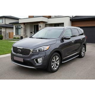 Sidetrin Tayga Grey (2 stk., aluminium) foto 1