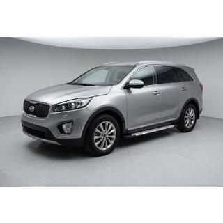 Sidetrin Allmond Grey (2 stk., aluminium)