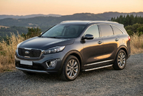 Kia Sorento III UM 2014–2020 Sidetrin Fullmond (2 stk., aluminium) foto 1