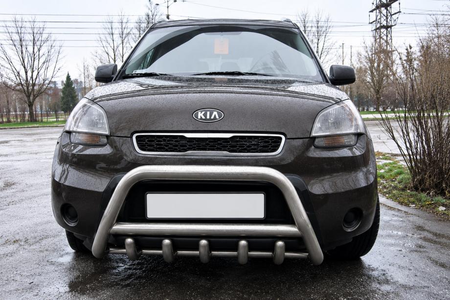 Kia Soul II 2013–2018 Kængurubøjle (rustfrit stål) 60 mm Image