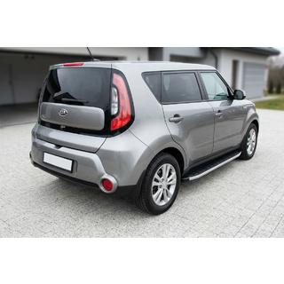 Fullmond sidetrin (2 stk., aluminium) Kia Soul II 2013–2018 foto 1