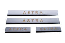Opel Astra H 2004–2013 Dørtrinslister Carmos V1 (4 stk., stål) foto 6