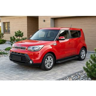 Allmond Black sidetrin (2 stk., aluminium) Kia Soul II 2013–2018 foto 1