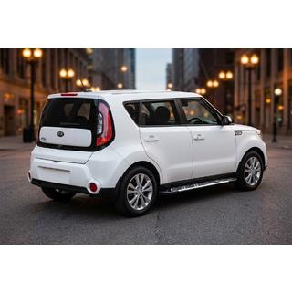 Sunrise sidetrin (2 stk., aluminium) Kia Soul II 2013–2018 foto 1