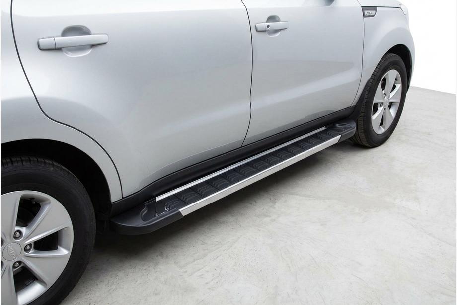 Kia Soul II 2013–2018 RedLine V1 sidestrin (2 stk., aluminium) Image