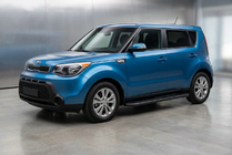 Kia Soul II 2013–2018 Sidetrin Bosphorus Black (2 stk., aluminium) foto 1
