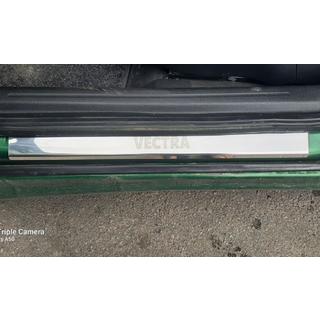 Dørtrinslister Carmos (4 stk., rustfrit stål) Opel Vectra B 1995–2002 foto 3
