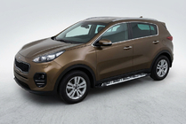 Kia Sportage 2015–2021 Sunrise sidetrin (2 stk., aluminium) foto 1