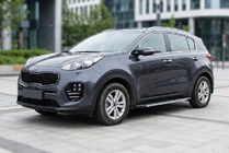 Kia Sportage 2015–2021 Duru sidetrin (2 stk., aluminium) foto 1