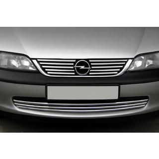 Kølergrilllister (rustfrit stål) Opel Vectra B 1995–2002 foto 1