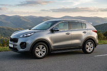 Kia Sportage 2015–2021 Bosphorus Black sidetrin (2 stk., aluminium) foto 1