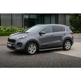 Sidetrin Tayga Grey (2 stk., aluminium) foto 1