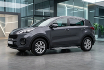 Kia Sportage 2015–2021 Rainbow sidetrin (2 stk., aluminium) foto 1