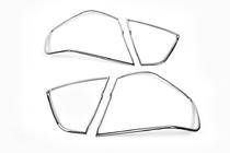 BMW 3-serie E90/E91 2005–2011 Stoplygte-kromcovers (2 stk., plast) foto 3