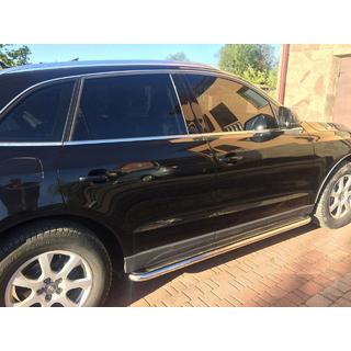 Premium sidetrin (2 stk., rustfrit stål) Audi Q5 2008–2017 foto 3