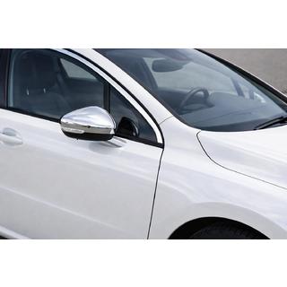 Spejlkapper i rustfrit stål (2 stk.) Peugeot 508 2010–2018 foto 1