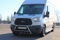 Ford Transit 2014– Bullbar WT003 (rustfrit stål) foto 3