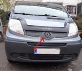 Renault Trafic 2001–2015 Øvre vinterafdækning til kølergrill foto 1