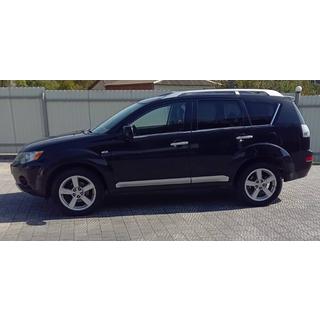 Vindueslister (8 stk., rustfrit stål) Mitsubishi Outlander 2006–2012 foto 1