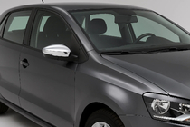 Volkswagen Polo 2010–2017 Spejlkapper HB (2 stk., rustfrit stål) foto 1