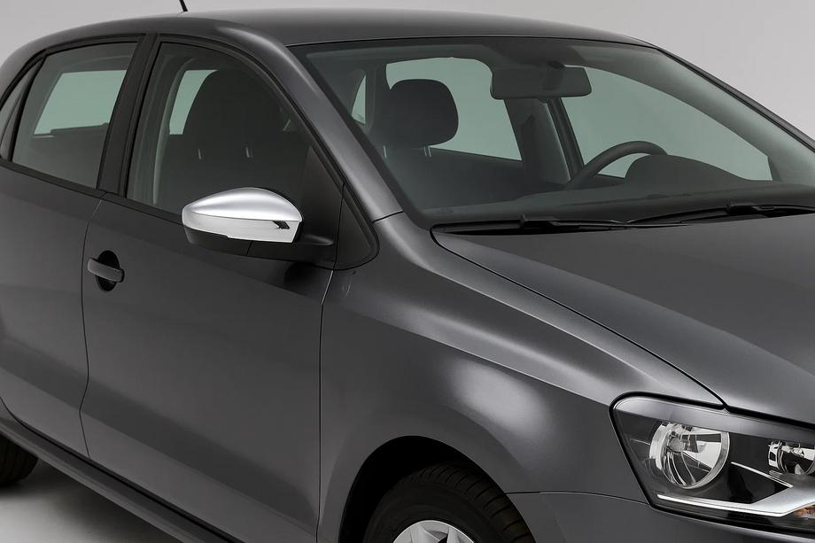 Volkswagen Polo 2010–2017 Spejlkapper HB (2 stk., rustfrit stål) Image