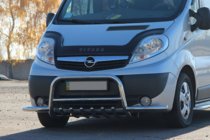Renault Trafic 2001–2015 Exclusive kængurubøjle med sidebøjler (rustfri stål) foto 4