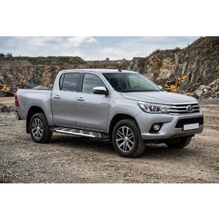 Sunrise sidetrin (2 stk., aluminium) Toyota Hilux 2015– foto 1