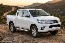 Toyota Hilux 2015– Sidetrin Line (2 stk., aluminium) foto 1