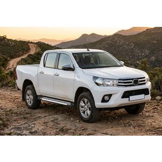Sidetrin Line (2 stk., aluminium) Toyota Hilux 2015– foto 1
