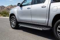 Toyota Hilux 2015– Duru sidetrin (2 stk., aluminium) foto 1