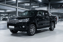 Toyota Hilux 2015– Sidetrin Tayga Grey (2 stk., aluminium) foto 1