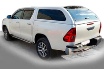 Toyota Hilux 2015– Rainbow sidetrin (2 stk., aluminium) foto 3