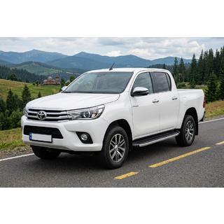 Sidetrin Fullmond (2 stk., aluminium) Toyota Hilux 2015– foto 1